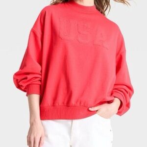 Special Thanks Women's USA Graphic Sweatshirt